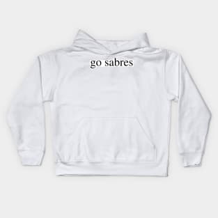 go sabres Kids Hoodie